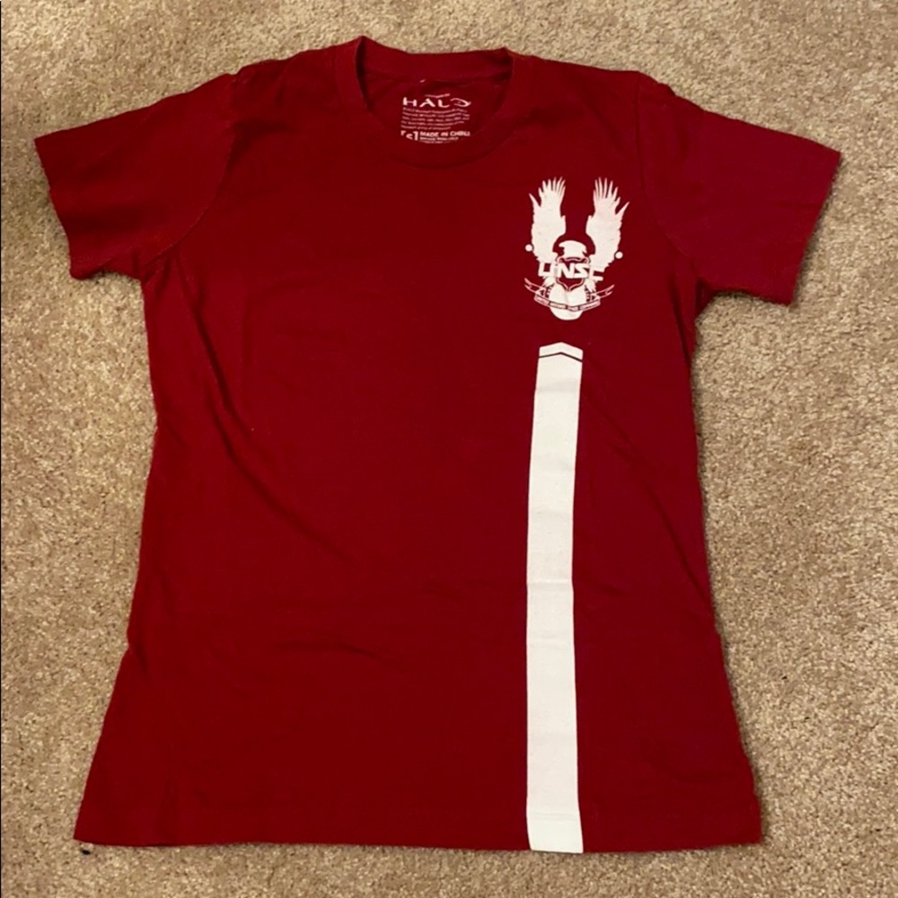 Halo UNSC Red T-shirt Junior's fit